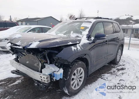 2025 Toyota Grand Highlander Xle from USA, damaged, VIN 5TDAAAB58SS092636
